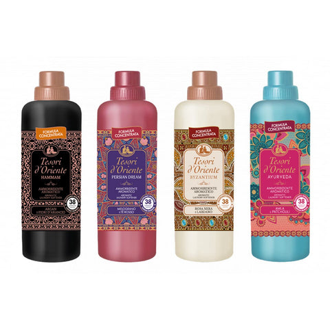 Tesori D ?Oriente Lot De 4 Adoucissants 750 Ml