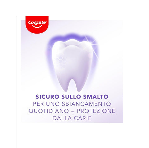 12x Colgate Max White Purple Reveal Dentifrice blanchissant à la menthe 75 ml