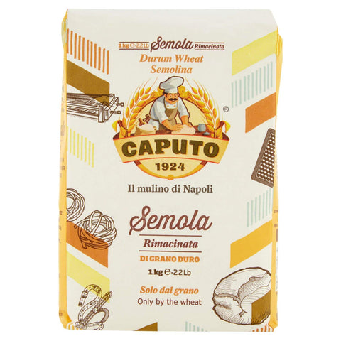 Molino Caputo Moulin Antico Caputo Semola Grain Dur Rimacinata 10-Pack