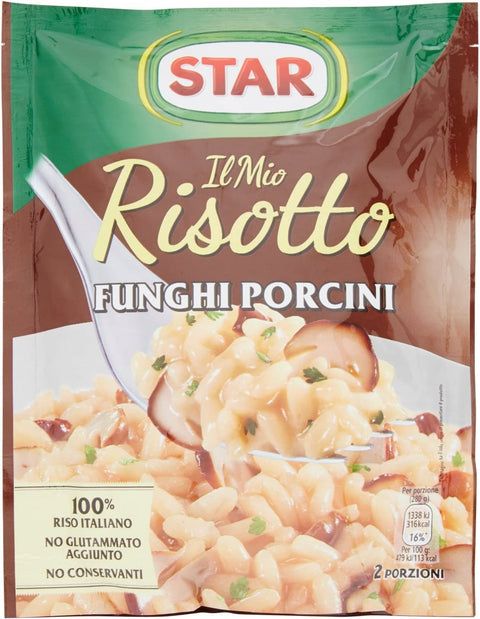 12 X Star Il Mio Risotto Funghi Riz Cèpes 175 G Italiens Plats Préparés
