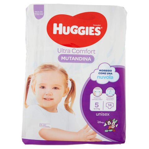 Huggies Pannolini Mutandina – Couche (Enfant/Fille, Couche Jetable, 12 Kg, 17 Kg, Multicolore, 14 Pièce (S))