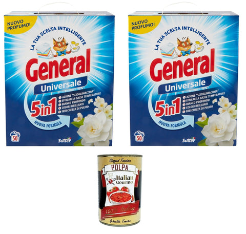 General Universal New Formula 5 En 1 2 X 3 Kg + Italian Gourmet Polpa 400 G