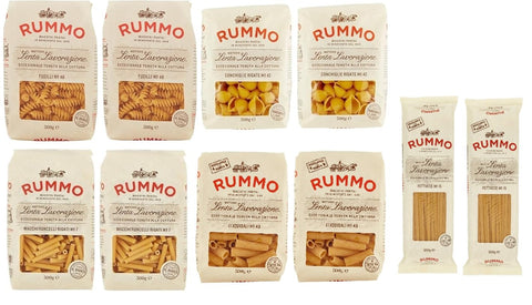 Rummo Pasta Maccheroncelli Lot De 10 Paquets De Test De Pâtes Italiennes À Base De Semoule De Blé Dur, Pâtes Italiennes À Base De Semoule De Blé Dur, Pâtes Italiennes 500 G