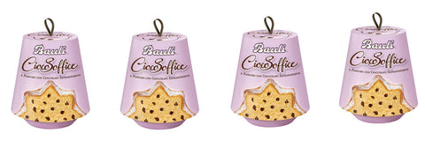 4x Bauli Pandoro Ciocosoffice Avec Pépites De Chocolat Et Sucre Glace 750g