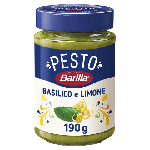 Barilla Pesto Basilico E Limone 12 X 190 G (Lot De 12)