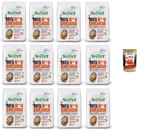 Select Mix N.4 Energy Source Pour Phosphore Et Magnésium 12 X 300 G + Italian Gourmet Polpa 400 G