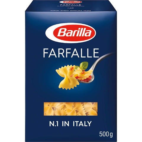 Barilla Pâtes Farfalle 500 G - Lot De 4