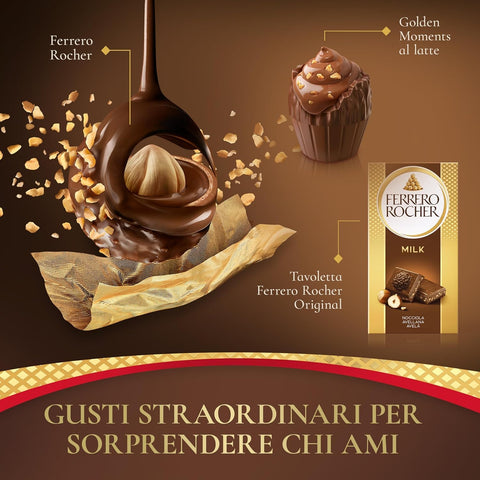 3x Chaussette Ferrero Rocher Calza – 17 spécialités Ferrero | Idée cadeau Befana 255 g