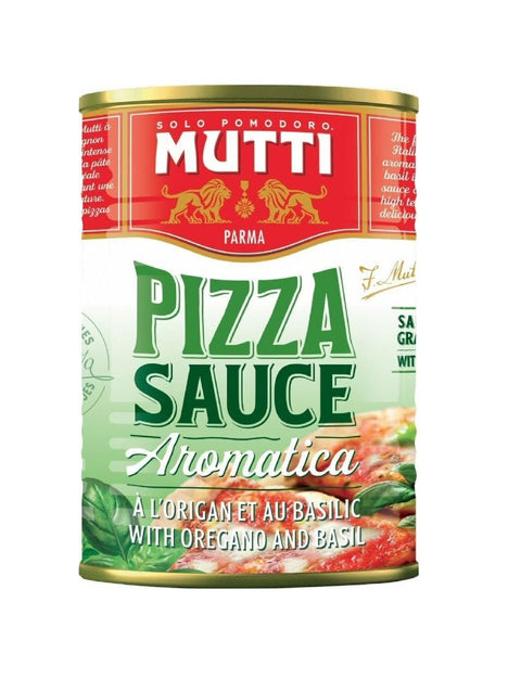 Mutti Pizza Sauce Aromatica Pulpe de tomate à l'origan et au basilic 24 x 400 g