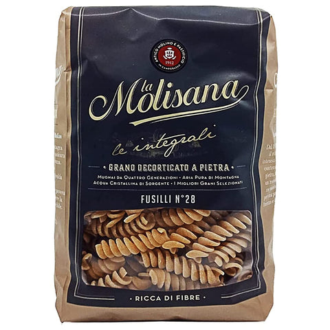 La Molisana N°28 Fusilli Intégrale Pâte 500 G - Lot De 6