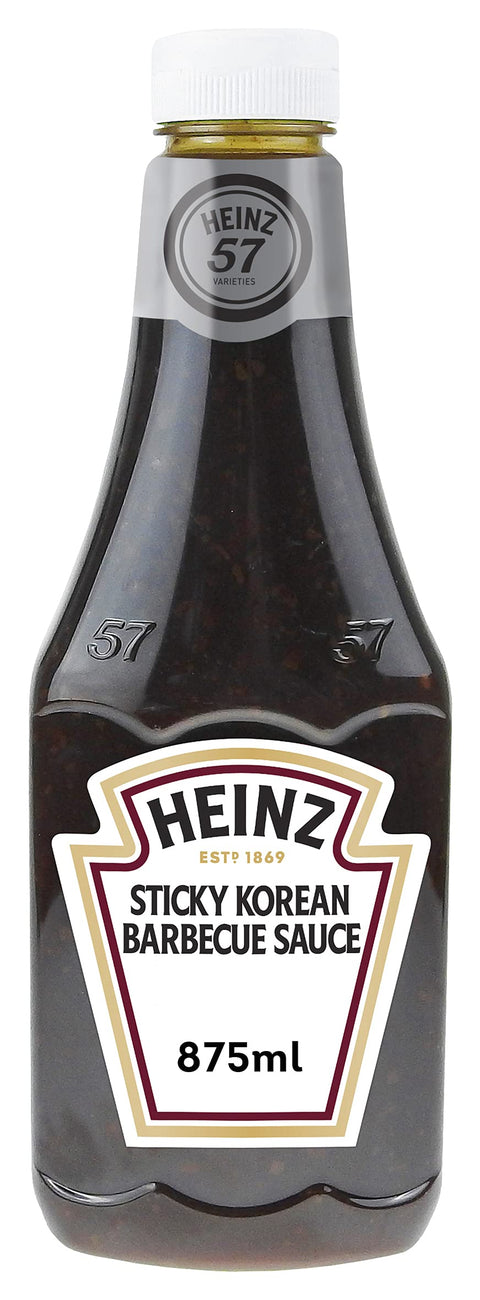Heinz Sticky Coréen Sauce Barbecue - Sauce Barbecue De Style Asiatique En Bouteille - 1 X 875 Ml