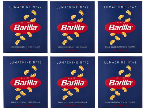 Barilla - Lumachine, Pâtes Di Semola Di Grano Duro, N.42 - 6 Pezzi Da 500 G [3 Kg]