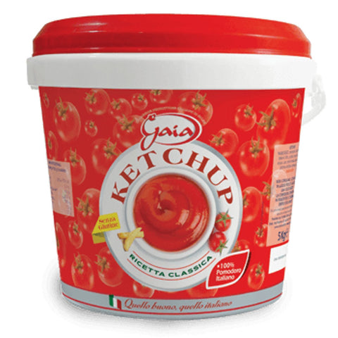 Gaia Ketchup Nature Confezione In Secchio Da 5 Chilogrammi (1000043159)