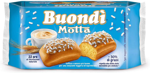 Lot De 36 Éponges Italiennes Motta Buondì Buondi Avec Revêtement En Sucre 1548 G