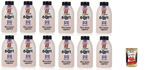 Italian Gourmet E.R. Adorn Vintage Supreme Lot De 12 Crèmes Anti-Frisottis Effet Ml. 200 + Polpa Italien 400 G