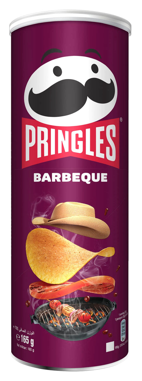Pringles Chips Barbecue 165 G - Lot De 4