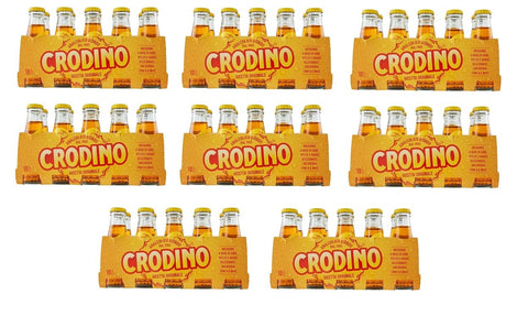 Crodino Lot De 80 Apéritifs Sans Alcool Amer En Provenance D'italie 100 Ml