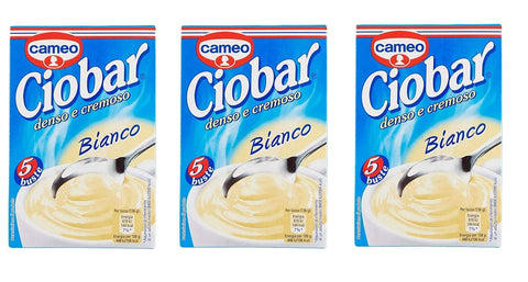 Lot De 3 Sachets De Chocolat Blanc Cameo Ciobar Hot Istant, 21 G