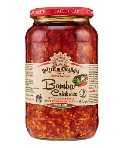 Bomba Calabrese Mix Sauce Légume Chaude 950 G