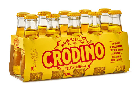 10x Apéritif Sans Alcool Crodino 10cl