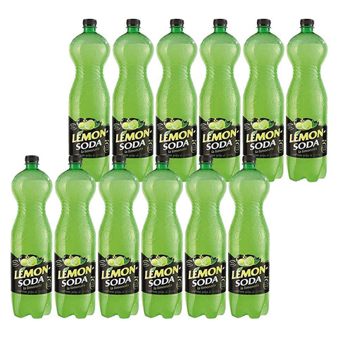 12x Campari Group Lemonsoda Limonade Italienne Boisson Non-Alcoolisée Rafraîchissant Bouteille Pet 1lt