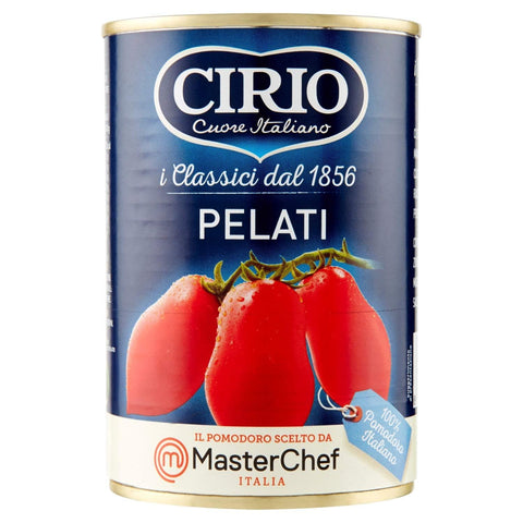 Cirio Lot De 3 Tomates Pelées Sans Gluten 400 G