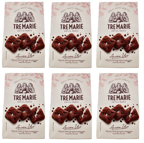Tre Marie Ancora Uno Frolla Al Cacao Con Gocce Di Cioccolato Biscuits Au Cacao Avec Gouttes De Chocolat Noir Biscuits 315 G