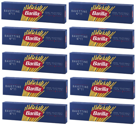 10 X Barilla Bavettine N ° 11 Italienne Pâte 500 G