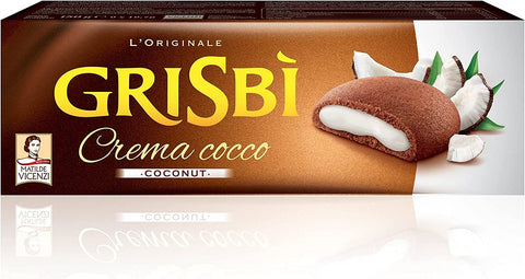 Vicenzi Grisbi Cocco Lot De 12 Biscuits 150 G Avec Noix De Coco Crème Biscuits À Gâteaux
