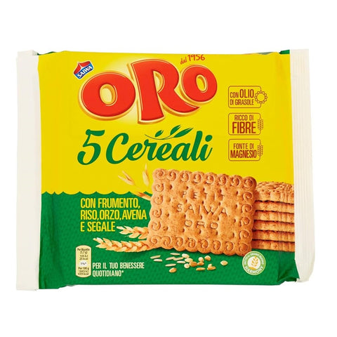 Saiwa Oro Integrale 5 Cereali  biscuits complets aux 5 céréales 420gr