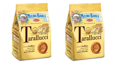 Mulino Bianco: Tarallucci Lot De 2 Biscuits Avec Œufs Frais 350 G