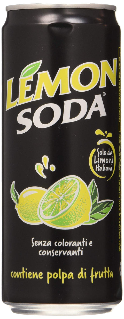 Lemon Soda Lot De 24 Lemonsoda Canette 33 Cl Boisson Sans Alcool Pour Fête, Multicolore, Unique
