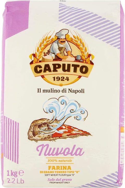 Farina Molino Caputo Nuvola Pizza Napoli Farine Pour Pâte Légère 1 Kg 100 % Naturelle