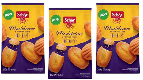 Schär Lot De 3 Collations Sans Gluten Sans Gluten 240 G