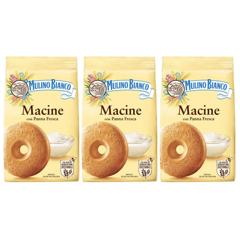 Mulino Bianco Macine - Pâte Brisée Italienne À La Crème 350g (Macine, X3)