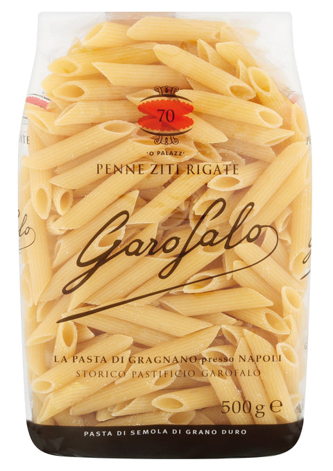 Garofalo Lot De 10 Pennes Ziti Rigate 10 X 500 G