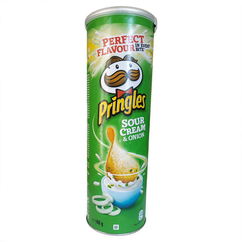 Patatas Fritas Sour Cream & Onion Pringles 165gr