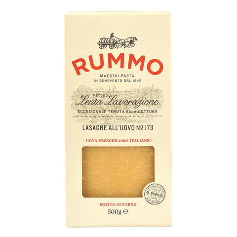 Rummo - Lasagne All'uovo N.173 Bronze Dessiné - 12 Paquets De 250 G
