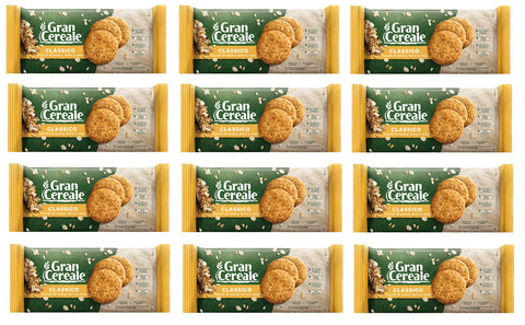 Mulino Bianco Gran Cereale Classico Lot De 12 Céréales Multi-Céréales 500 G