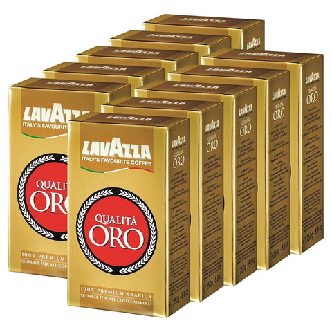 Lavazza Qualità Oro, Café Moulu, 10x 250g