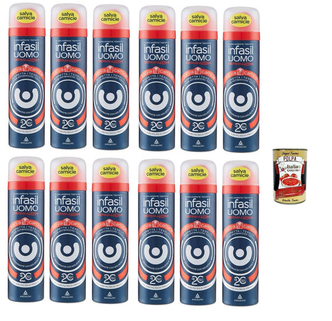 Infasil Derma 48h Déodorant En Spray Pour Homme Avec Molécule 2c 12 X 150 Ml + Italian Gourmet Polpa 400 G