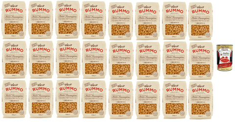 Rummo Lumachine N° 39, Durum Pâtes Sémoraires, Italiennes Pasta Italian Noodles 24x 500 G Pack + Italian Gourmet Polpa Di Pomodoro 400 G