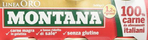 Montana Viande Maigre Dans La Ligne De Gel