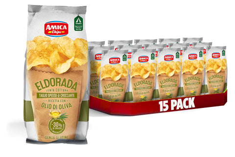 Amica Eldorada Lot De 15 Bouteilles D'huile D'olive 15 X 130 G