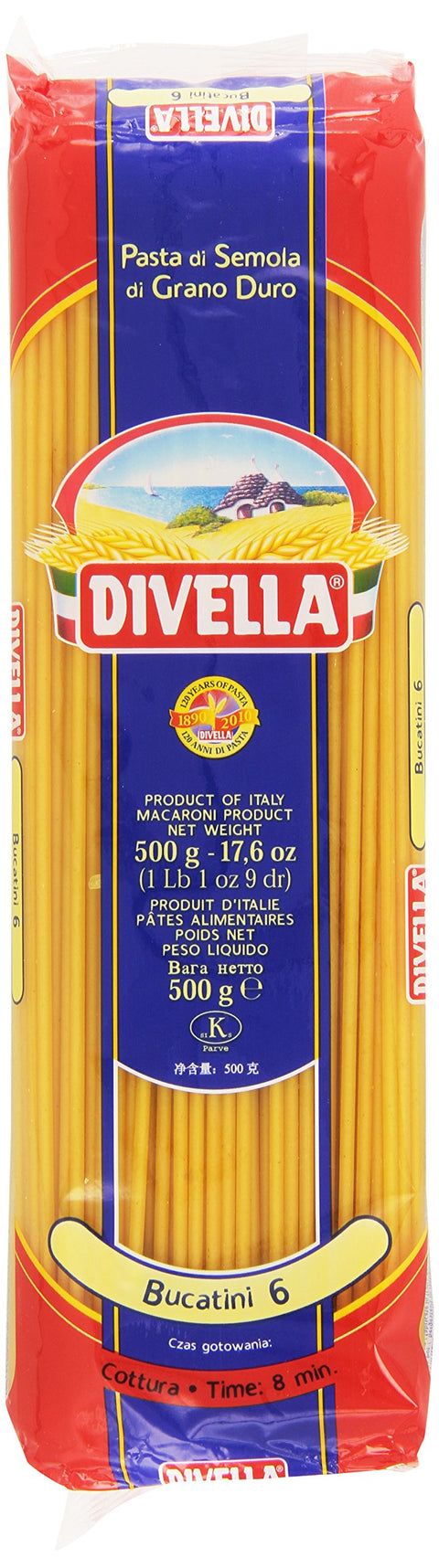 Divella 006 Bucatini Gr.500