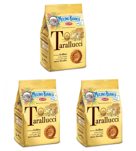 Mulino Bianco: "Tarallucci" Biscuits À Base D'œufs Frais 350 G - Lot De 3