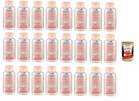 San Benedetto Skincare Eau Minérale Naturelle Avec Collagène, Zinc Et Acide Hyaluronique, Eau Au Goût De Pêche Et De Fruits Rouges, 24 X 22 Cl + Italian Gourmet Polpa 400 G