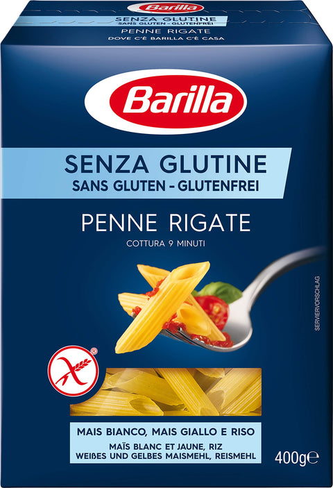 Barilla Pâtes Penne Rigate Sans Gluten 400 G