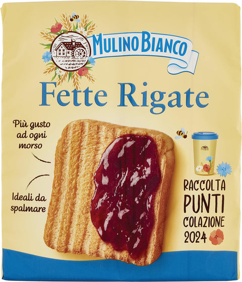 Mulino Bianco Fette Biscottate Rigate 3 X 315 Gr