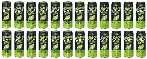 Sapori-Italia Mojito Soda Lot De 24 Bidons De 0,33 L (Sans Alcool)